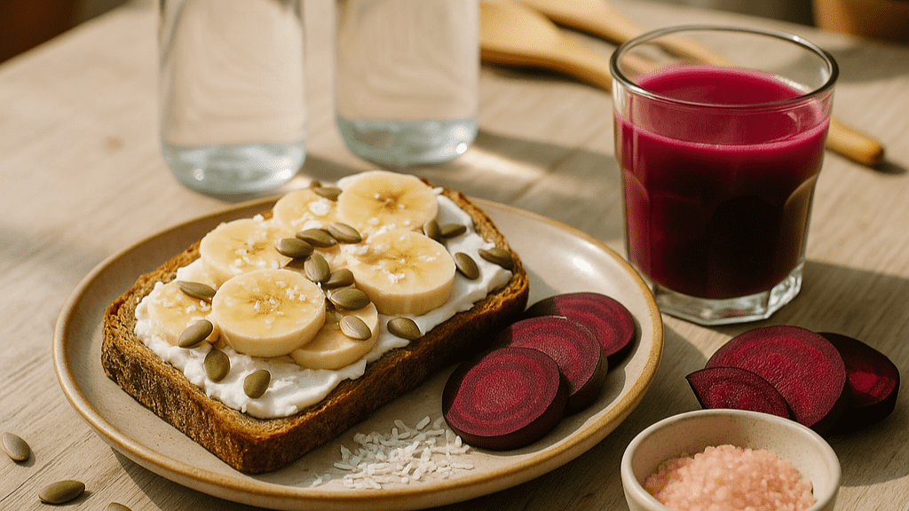 Svačinka na doplnění minerálů a vitamínl